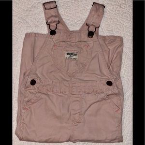 OshKosh light pink overalls